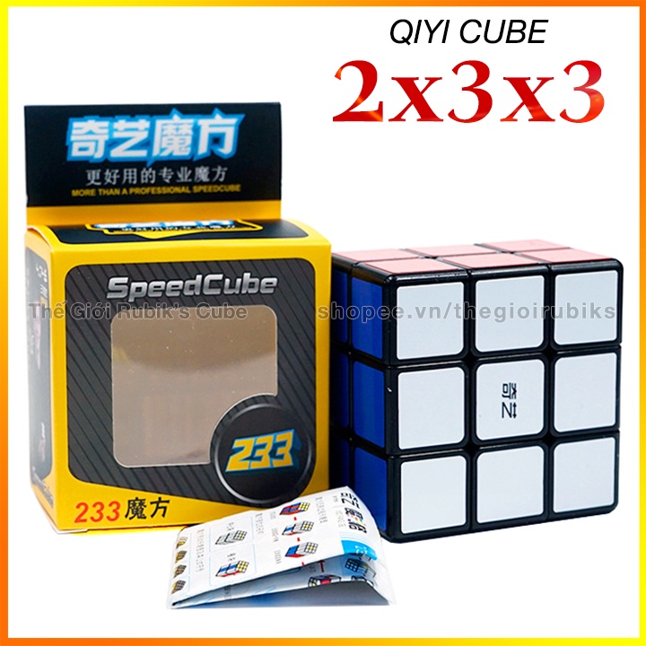 Rubik QiYi 2x3x3 Biến Thể 6 Mặt. Rubic 233 Promotion Đồ Chơi Thông Minh