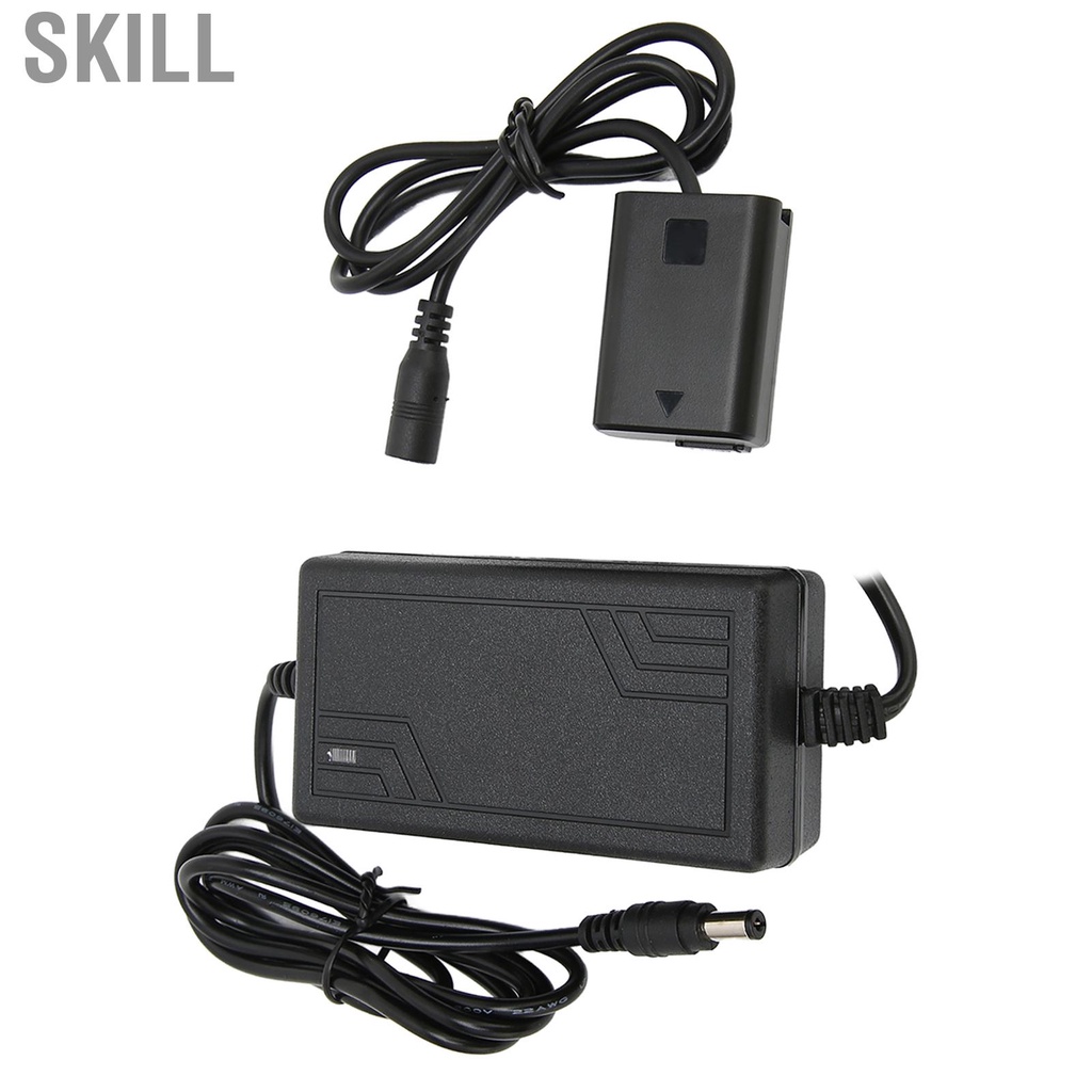 Skill Dummy Battery Kit  Safety FW50 ABS Professional DC Coupler for A6400 Sony
