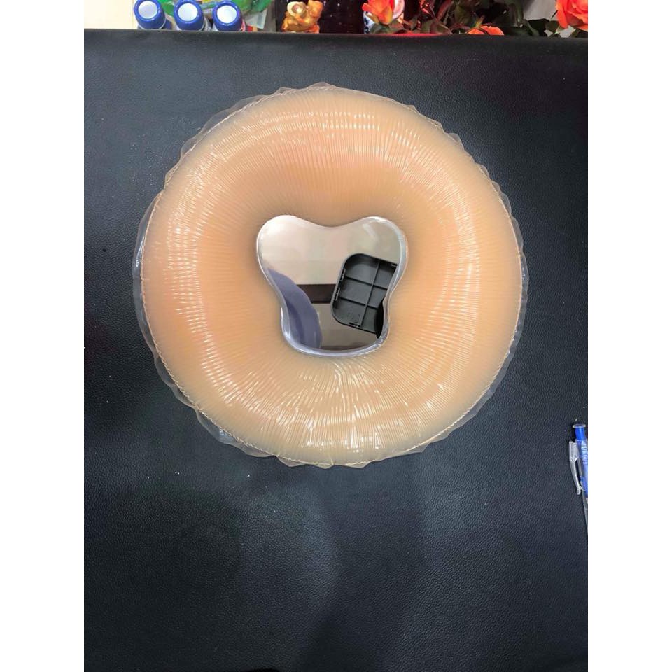Gối silicon úp mặt dùng trong Spa ( hàng loại 1, cam kết 100% đăt lỗ k tụt )
