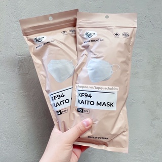 Khẩu trang kf94 4 lớp dày kaito - tapquachukim