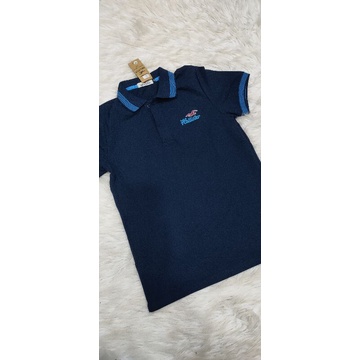 Áo tay ngắn có cổ thun cotton