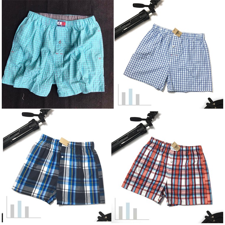 Quần đùi nam mặc nhà, quần đùi nam mặc ngủ- vải kate 100% cotton