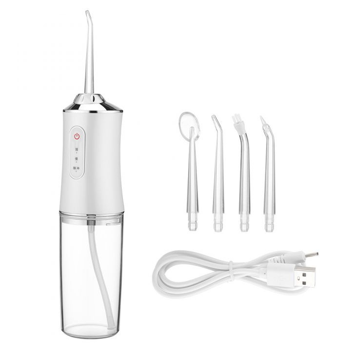 ⭐️Máy Tăm Nước Vệ Sinh Răng Miệng Tiện Lợi Và An Toàn - Tăm Nước 3 Chế Độ Mạnh, Yếu, Massage