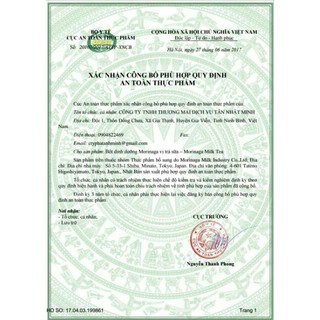 [Date t5/2021]Sữa Bầu Morigana Nhật Bản