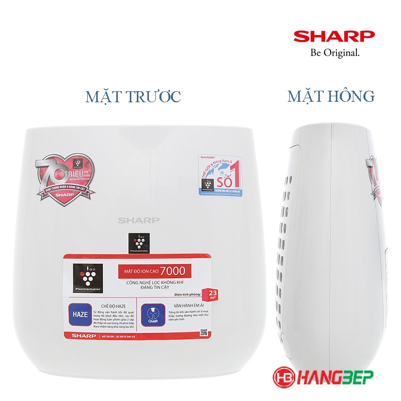 Máy lọc không khí bụi mịn PM 2.5 Sharp FP-J30E