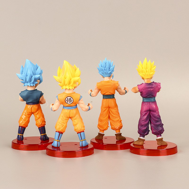 13-14Cm nhân vật 7 viên ngọc rồng cao son Goku CB4