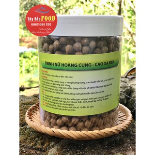 Viên trinh nữ hoàng cung - cao xạ đen, viên trinh nữ hộp 500g