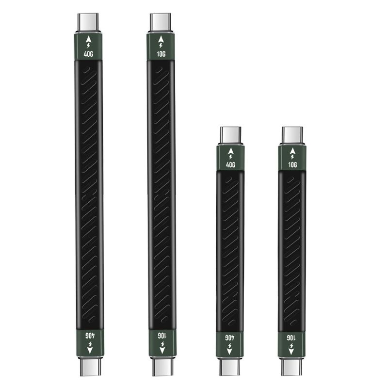 Dây Cáp Sạc Nhanh Pd 60w Thunderbolt 3 40gbps Type C Sang Usb C Cho Macbookpro