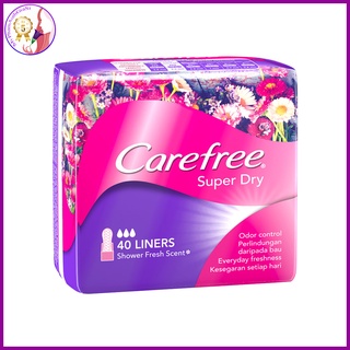 Băng vệ sinh Carefree siêu thấm Super dry Thái Lan  che tên sản phẩm