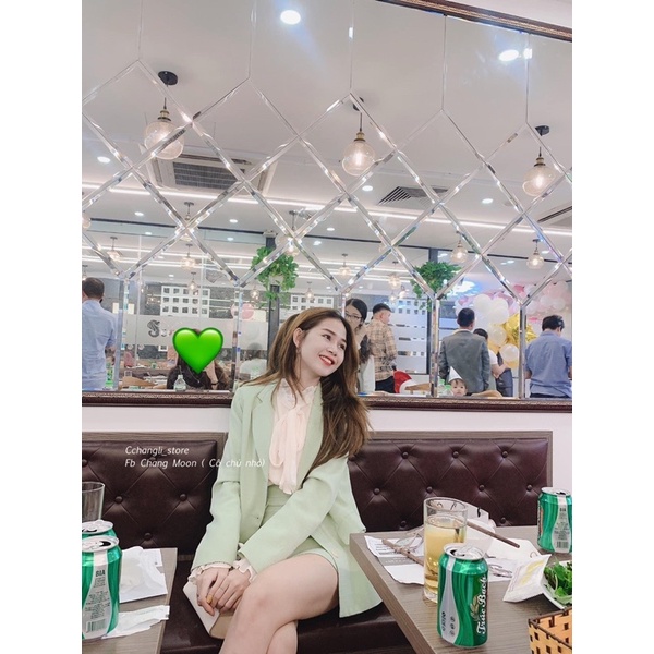 Áo sơ mi buộc nơ hàng quảng châu( ảnh thật shop chụp) | BigBuy360 - bigbuy360.vn