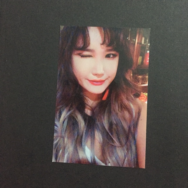 Card của thành viên LE của nhóm nhạc Kpop EXID - THE 4TH MINI ALBUM Full Moon (Mới)