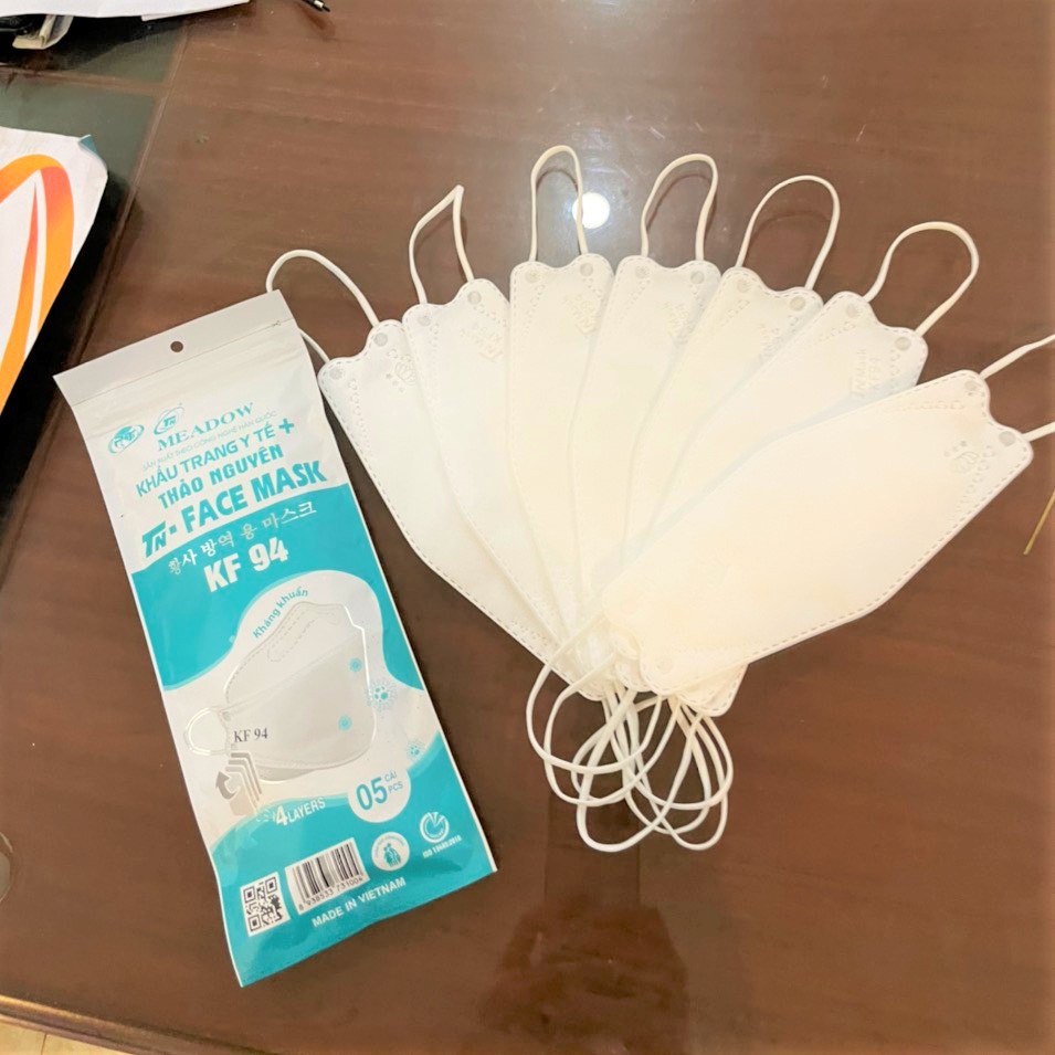 Set 10 Chiếc Khẩu Trang 4 Lớp KF94 KENKO MASK Xuất Hàn Quốc, Chống Bụi Mịn Cao Nhất Và Kháng Khuẩn Hàng Cao Cấp