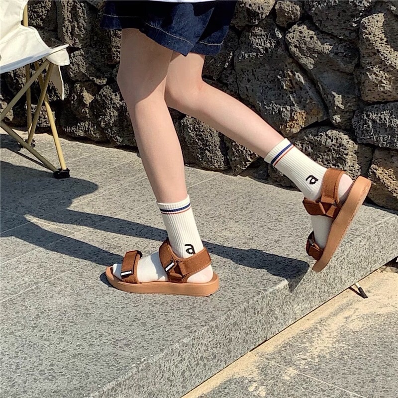 Sandal XIXITIAO quai ngang ulzzang dành cho nữ
