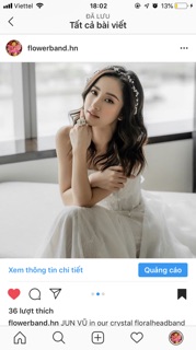 Vòng hoa dây đá Jun Vũ
