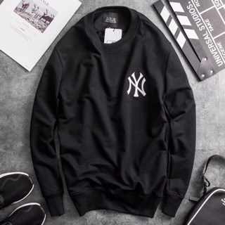 Áo sweater nam nữ N.Y có bigsize vải nỉ bông dày dặn