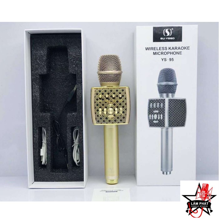 HÀNG MỚI TẾT 2020: MICRO KARAOKE CÓ BLUETOOTH YS-95