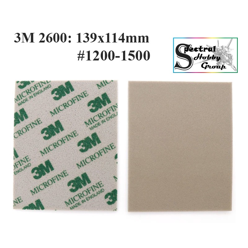 Nhám xốp 3M Hunting King chà nhám đánh bóng - Soft sanding sponge #180 - #3000 dụng cụ mô hình tool hobby