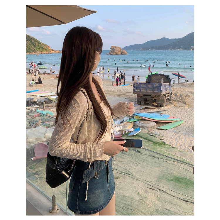 Set Áo Khoác Cardigan + Áo Không Tay Thời Trang Dành Cho Nữ