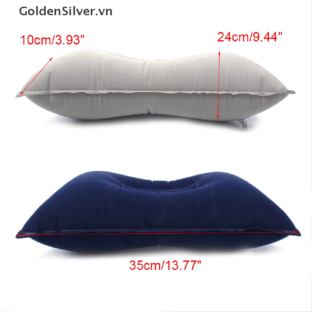 Gối Bơm Hơi Siêu Nhẹ Tiện Dụng Mang Theo Du Lịch / Cắm Trại