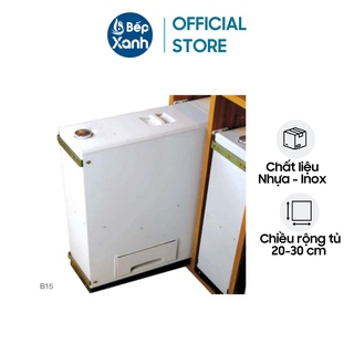 Mua Thùng Gạo Gắn Cánh Eurogold B15/B22 Nhựa Inox - Bảo Hành 2 Năm