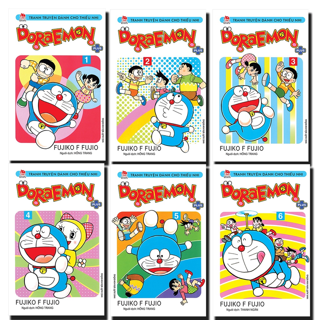 Truyện Tranh - Doraemon Plus (Tập 1 - 6)