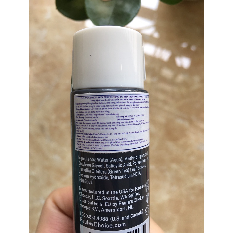 Tẩy tế bào chết BHA liquid