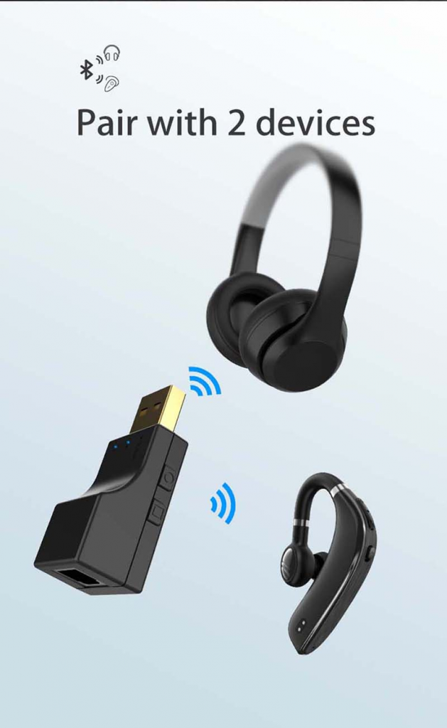Thiết Bị Truyền Tín Hiệu Bluetooth Không Dây 2 Trong 1 Hỗ Trợ One | BigBuy360 - bigbuy360.vn