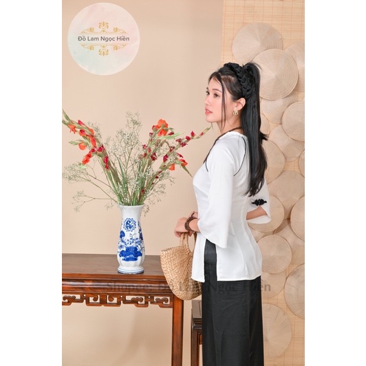 Bà Ba Trắng, Đỏ Chất Vải Lụa Tầm Không Lộ, dày đẹp,thấm hút tốt