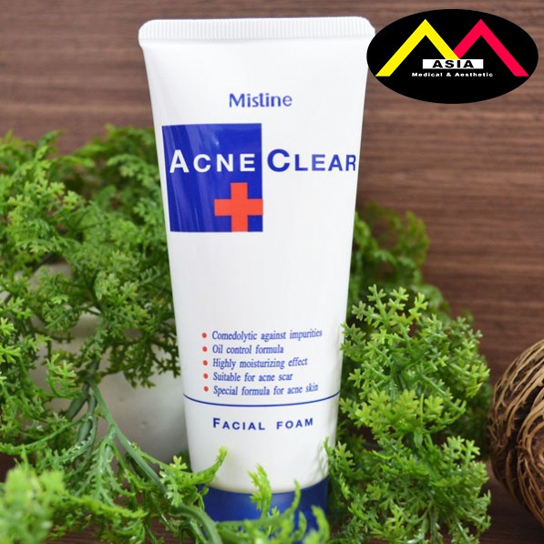 [HÀNG Chính Hãng] Sữa Rửa Mặt Acne Clear MISTINE Thái Lan 85G