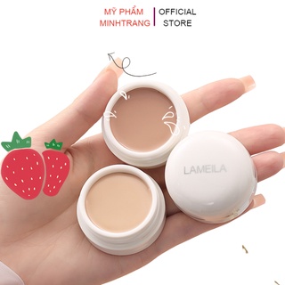 Kem che khuyết điểm Lameila 3004,kem dưỡng ẩm,dưỡng trắng da,kiềm dầu,lên tone chuẩn,lì,mịn màng phù hợp mọi tone da