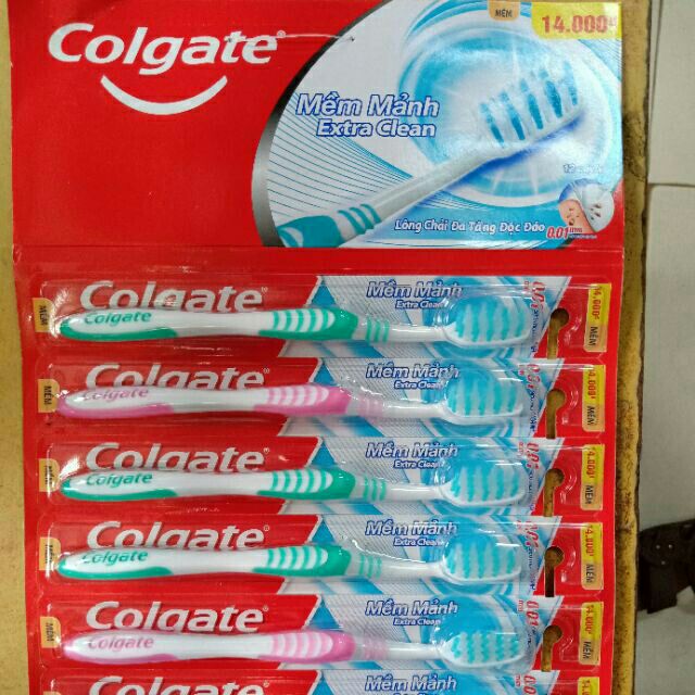 Bàn chải đánh răng colgate mềm mảnh