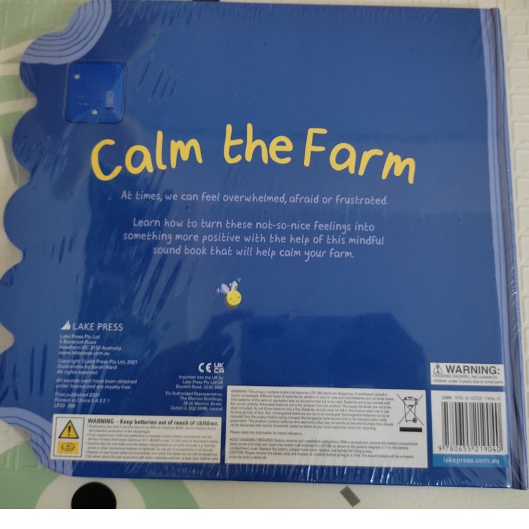 Đồ chơi mầm non - Soundbook Calm The Farm