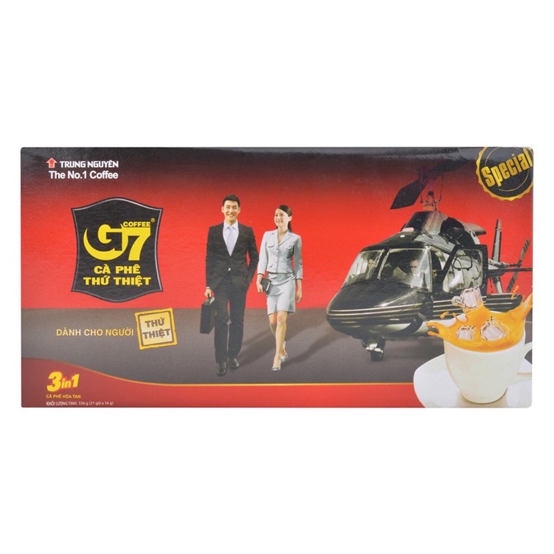 Cà Phê G7 3in1 Hộp 21 Gói 16g