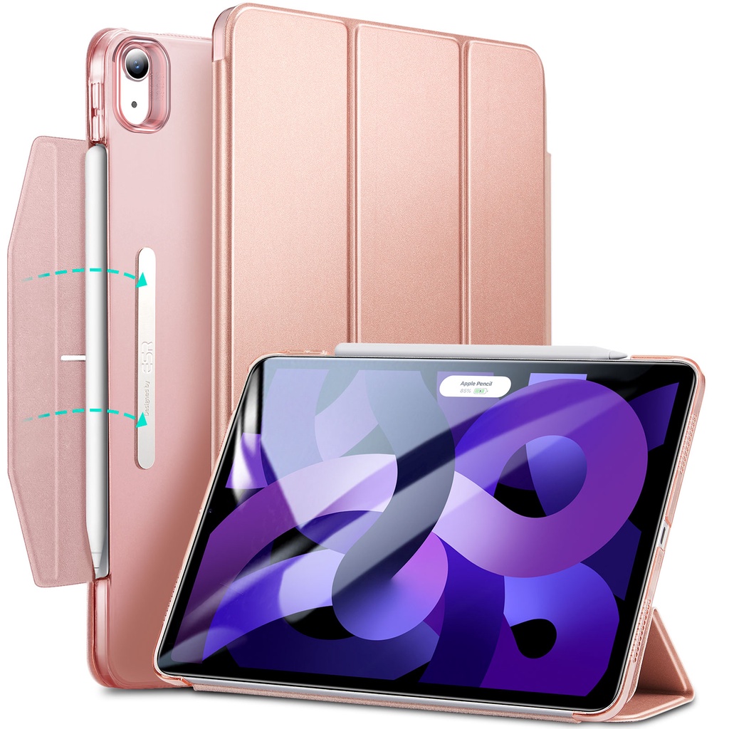 Bao Da Dành Cho iPad Air 4/ Air 5 ESR Ascend Trifold Hard Case - Hàng Chính Hãng