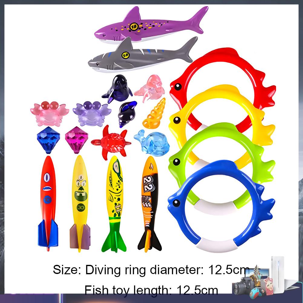 Bộ 20 Đồ Chơi Dùng Để Tập Bơi Dưới Nước Cho Bé