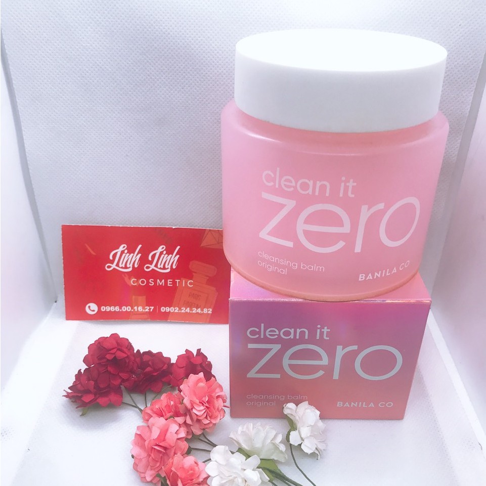 (tặng kèm băng đô) Sáp Tẩy Trang Banila Co Clean It Zero 100ml