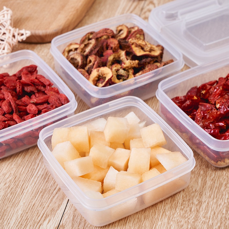 Hộp Đựng Lát Gừng Tỏi / Trái Cây Để Tủ Lạnh Tiện Dụng Ốp