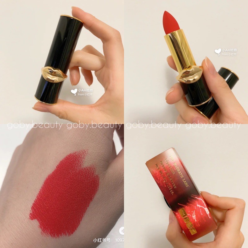 [BILL US] Son thỏi lì Pat McGrath Labs MatteTrance Lipstick màu Elson 2 - 056