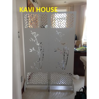Tấm bình phong chim trúc (KV-BP)/bộ