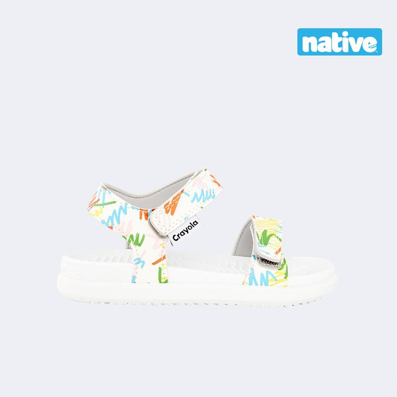 Native Giày Sandals Trẻ Em Charley Print Child