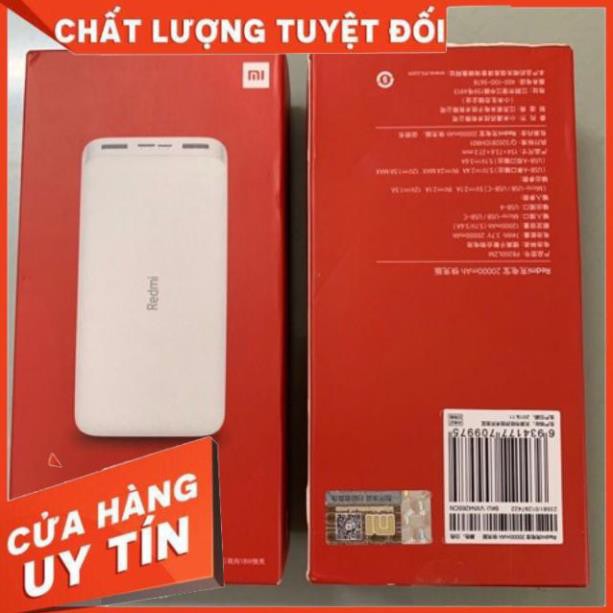 Pin sạc dự phòng Xiaomi Redmi 20.000 mAh chính hãng