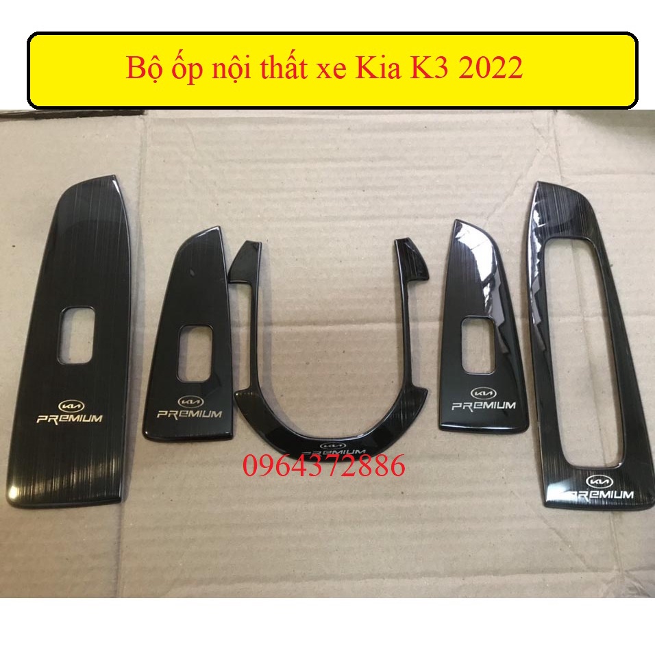 Ốp nội thất xe Kia K3 2022 Titan cao cấp ( Giá 1 Bộ Đầy Đủ )