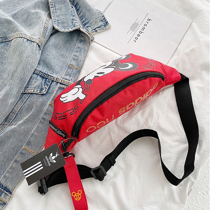 Adidas Túi chéo Mickey （Đen）（Xám）（Vàng）