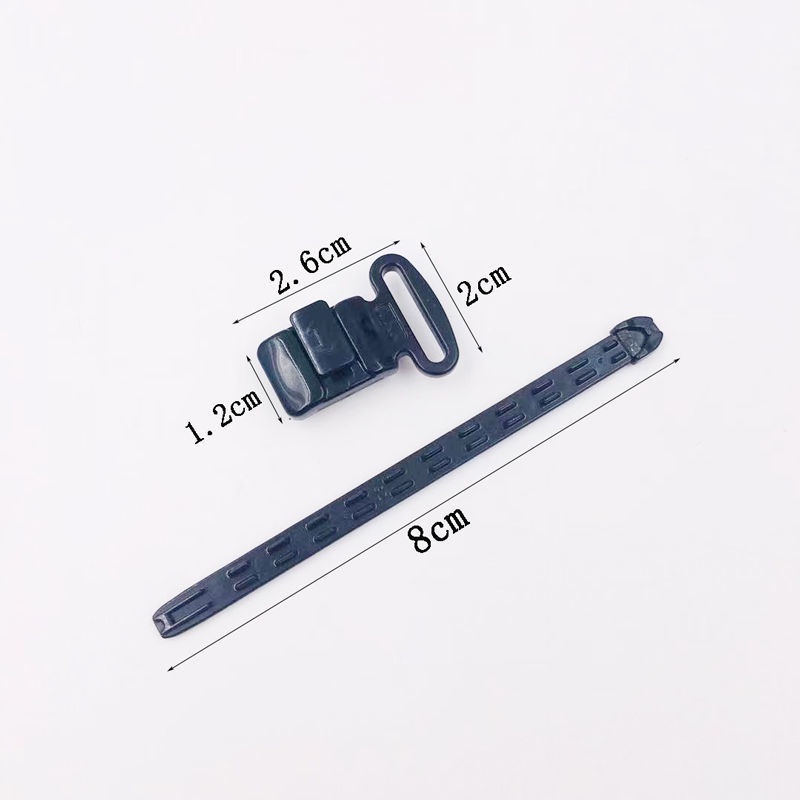 Khóa ray điều chỉnh eo cho chân váy JK / Seifuku - dạng chốt trượt
