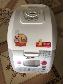 Nồi cơm điện tử Sharp 1.0 lít KS-COM10V  [Hàng Trưng Bày Thanh Lý Giảm Giá ]