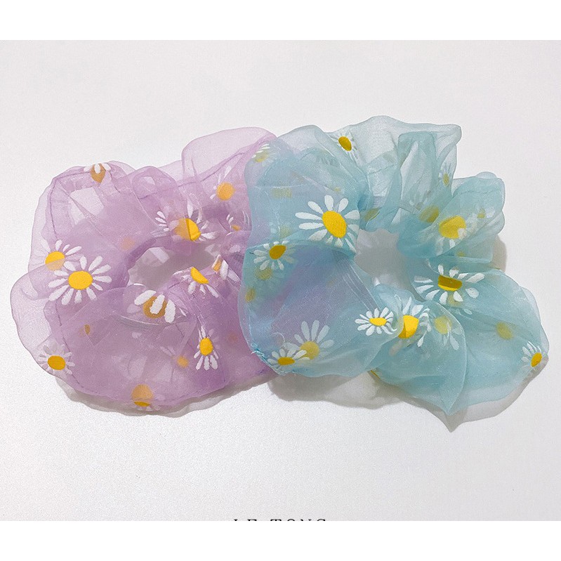 Dây cột tóc scrunchies nữ hàn quốc siêu xinh