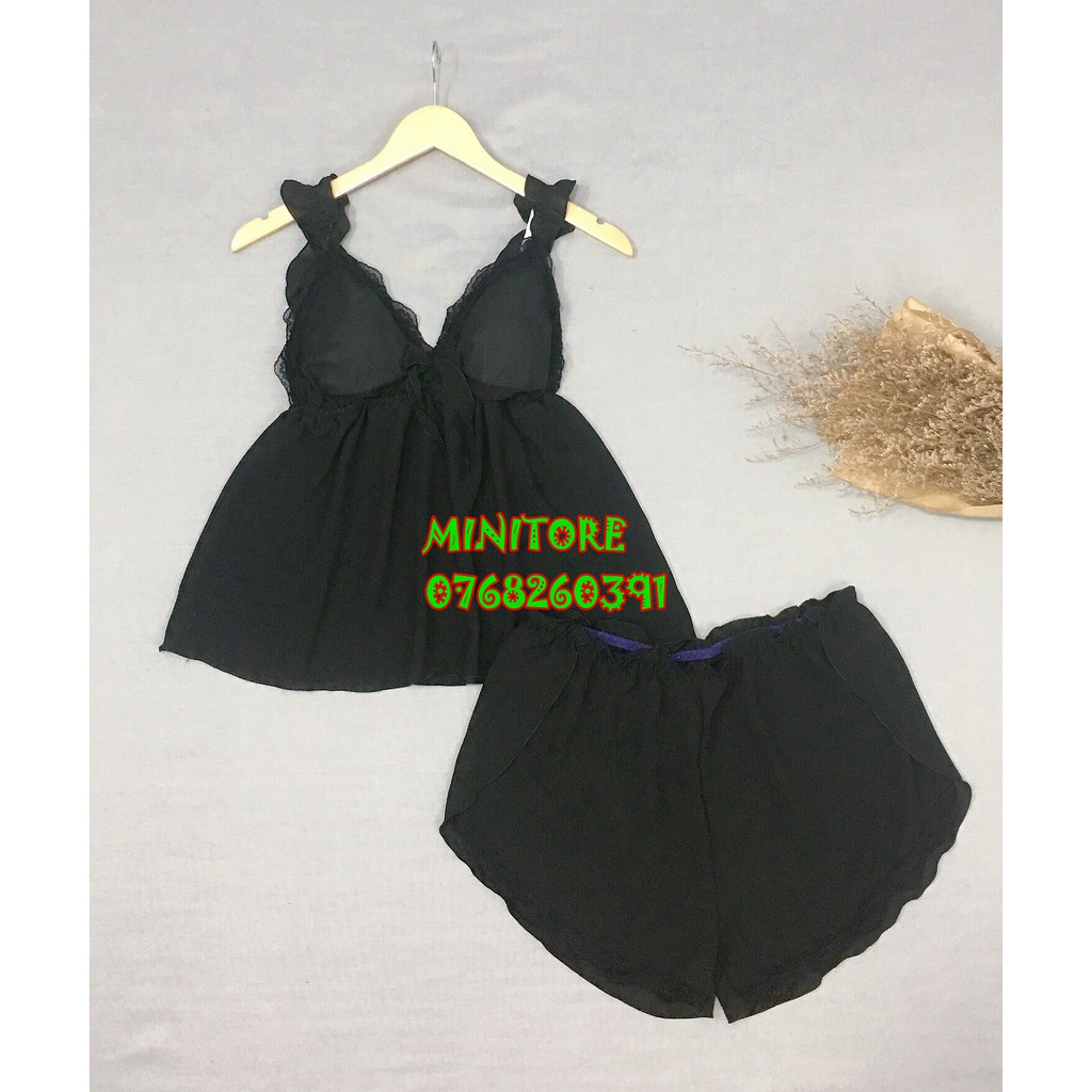 [SIZE 60-90KG] BỘ VOAN BIGSIZE CÓ MÚT, VOAN MỊN MÁT MỎNG GỢI CẢM - Bigsize voan cánh tiên