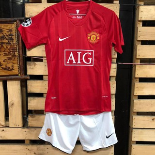 Áo bóng đá thun thái cao cấp- set thể thao- bộ đồ thể thao - Manchester united