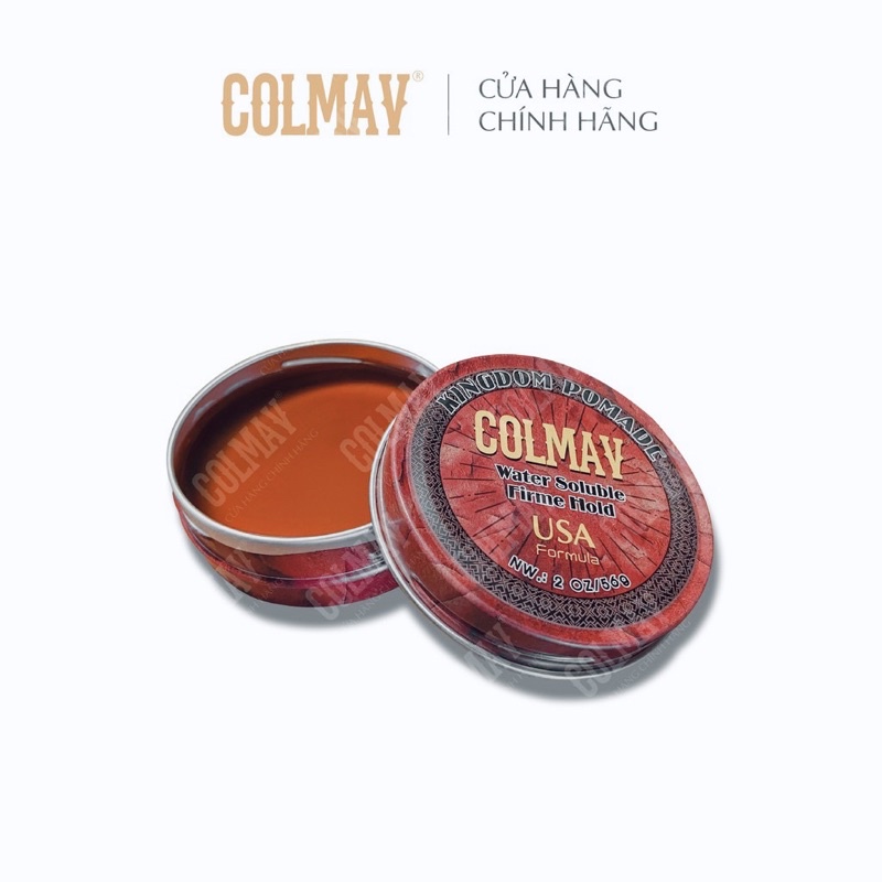 [CHÍNH HÃNG] SÁP COLMAV KINGDOM POMADE 56g (Gốc nước)