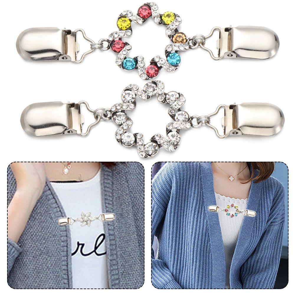 Kẹp Vịt Dùng Kẹp Khăn Choàng / Áo Khoác Cardigan Thời Trang Cho Nữ|Ghim Cài Cổ Áo Thiết Kế Xinh Xắn Thời Trang